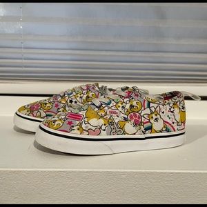 Vans Uni Corgi Toddler Shoes Size 10